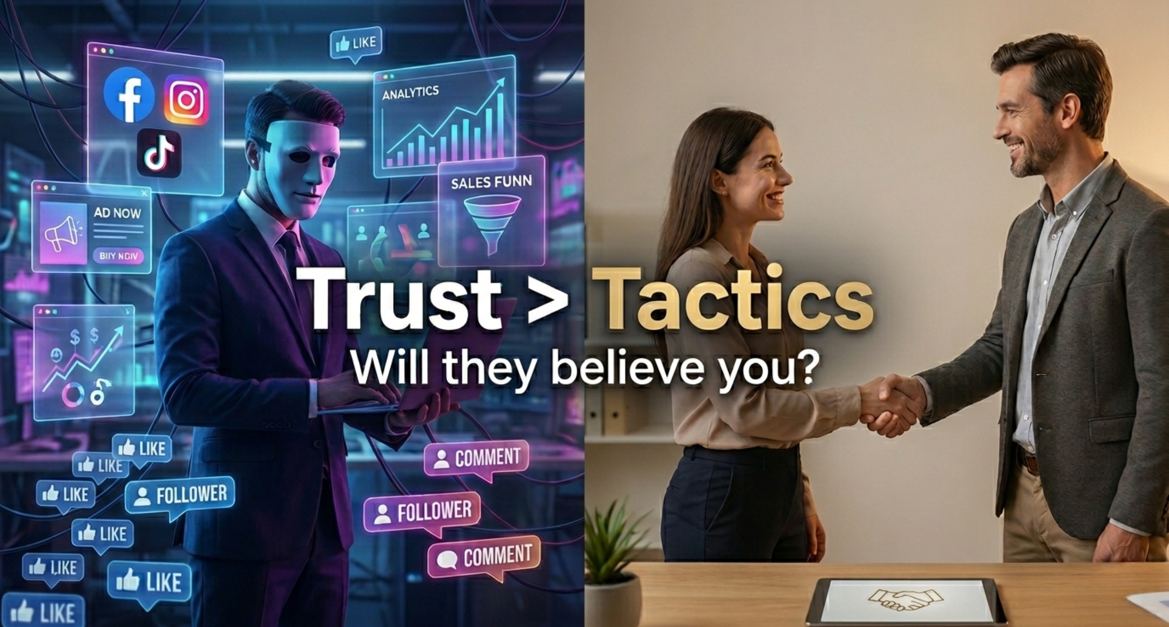 Why Brands Must Win on Trust, Not Tactics